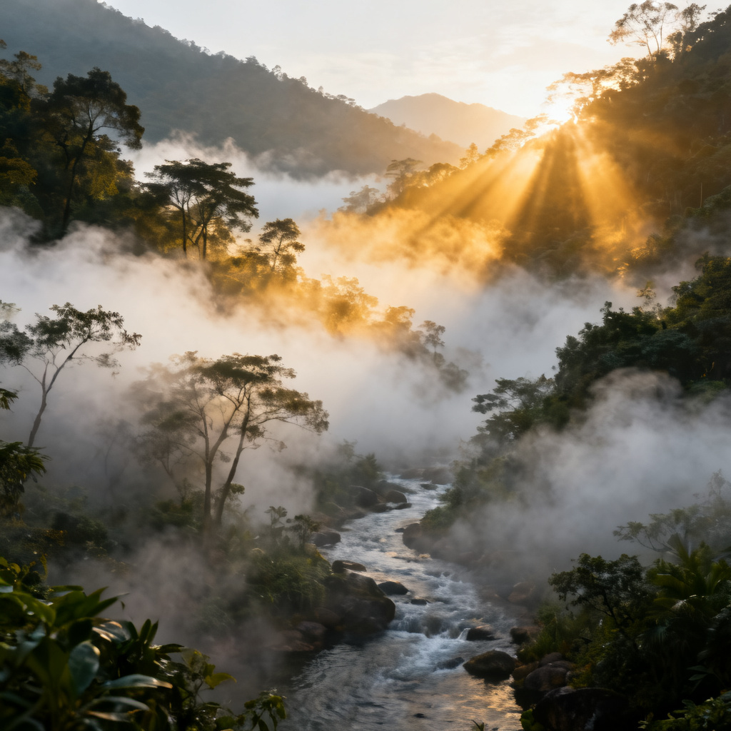 华南生态景区雾森系统营造仙境景观工程案例